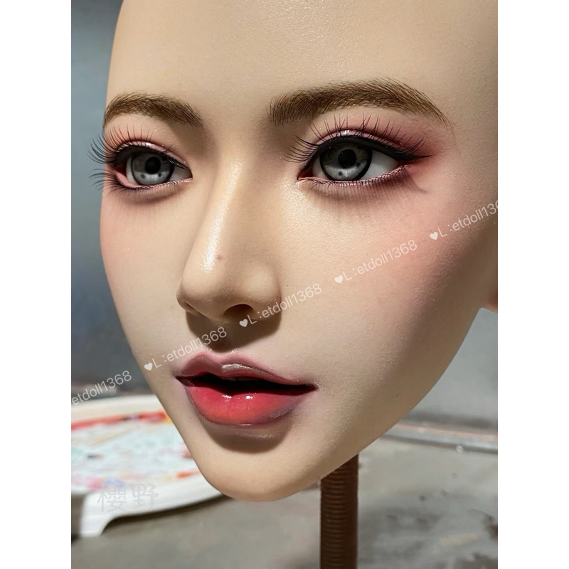 2.0升級矽膠娃娃 客製化訂製 矽膠頭改妝 仿妝 情趣人偶 擬真人形