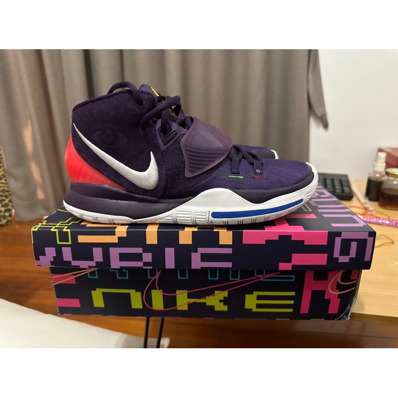 NIKE Kyrie 6 紫 US7.5 25.5cm 99.99%新