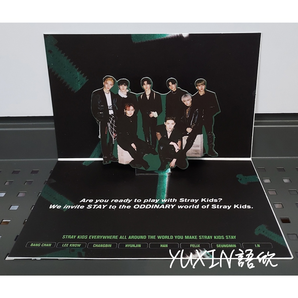 現貨✅ STRAY KIDS 官方 立體卡片 迷你六輯 ODDINARY 專輯 限量版 韓國進口