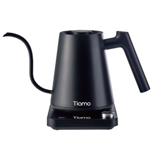 【Tiamo】電細口壺1.0L 110V/HG2442(黑)| Tiamo品牌旗艦館