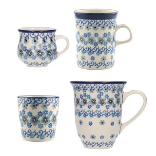 【波蘭陶】Winter Garden馬克杯 濃縮咖啡杯-共4款《WUZ屋子-台北》水杯 茶杯 果汁杯 咖啡杯 陶器
