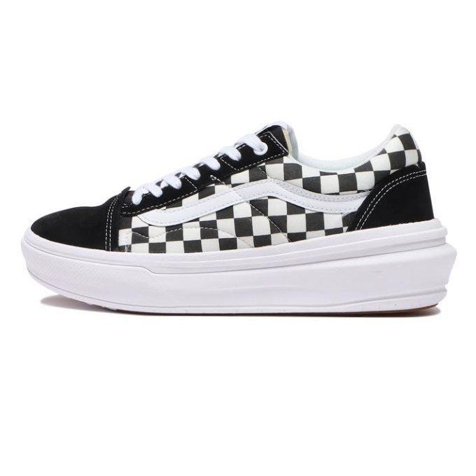 【Twoel_official】VANS OLD SKOOL OVERT CC 輕量 增高 黑白 棋盤格 厚底