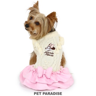 【PET PARADISE】米妮針織保暖洋裝 (S)｜DISNEY 2022新款