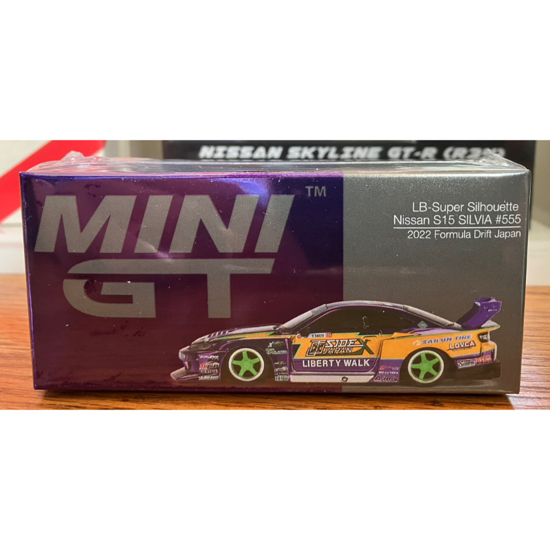 Mini Gt 576 LB-Super Silhouette Nissan S15 SILVIA #555 2022