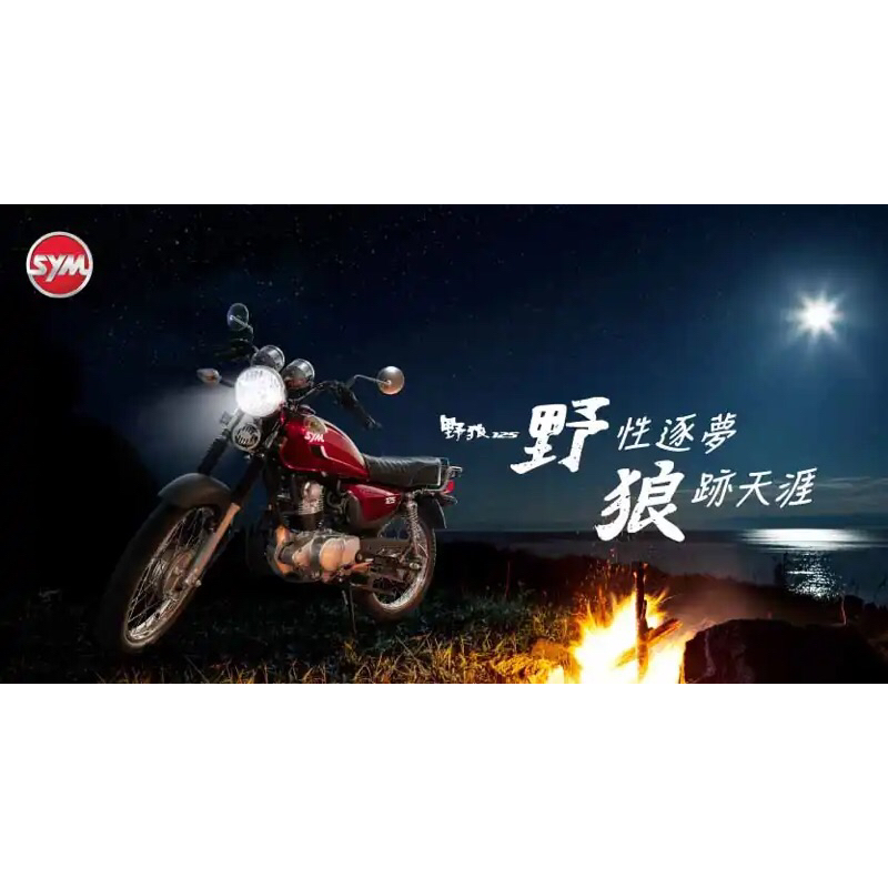 ［翊竤］三陽 SYM打檔車 野狼傳奇 125cc 七期