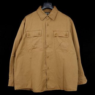 【DIESEL】義大利品牌 長袖 襯衫 S 咖啡 男