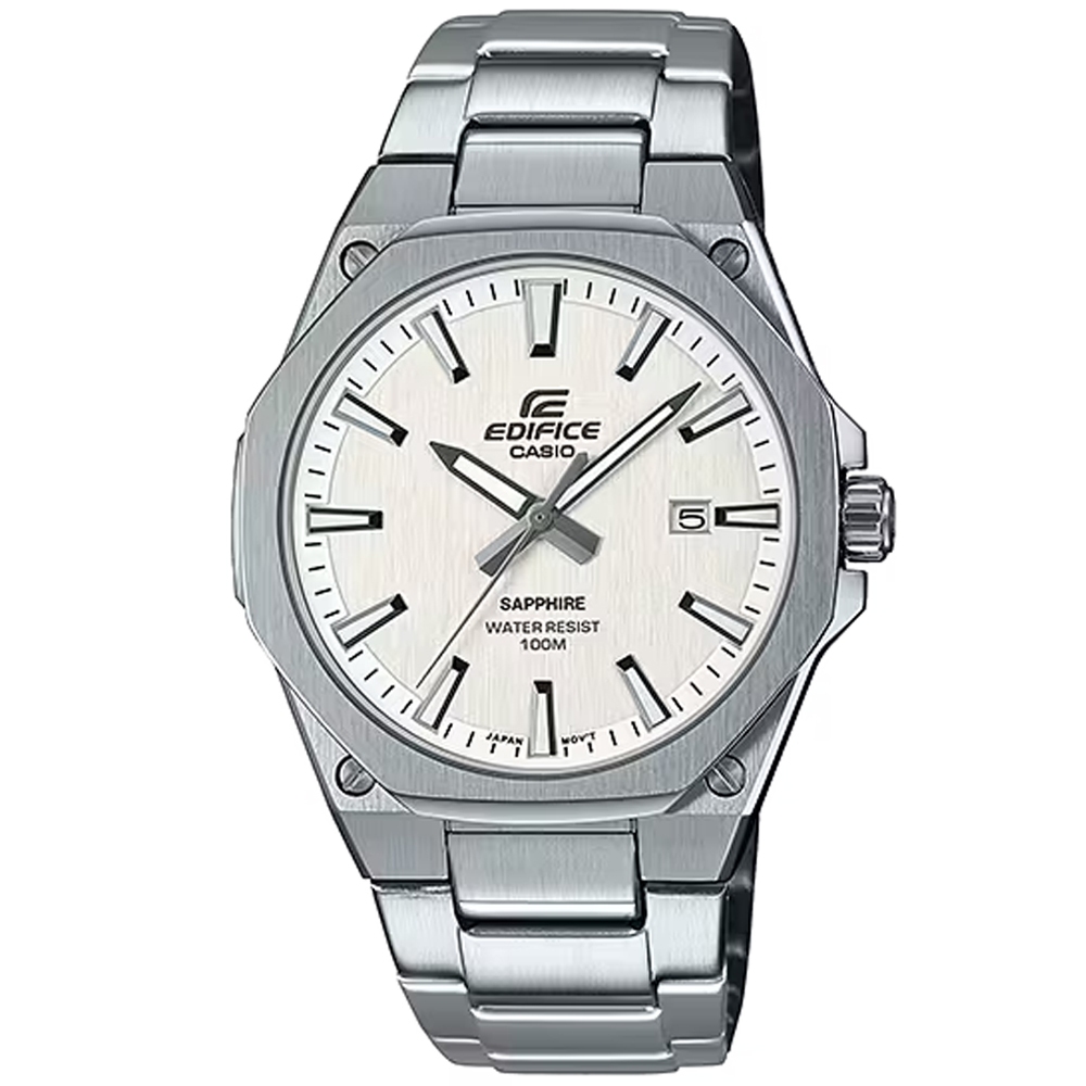 【聊聊甜甜價】CASIO EDIFICE 八角錶圈 輕薄運動腕錶 EFR-S108D-7AV