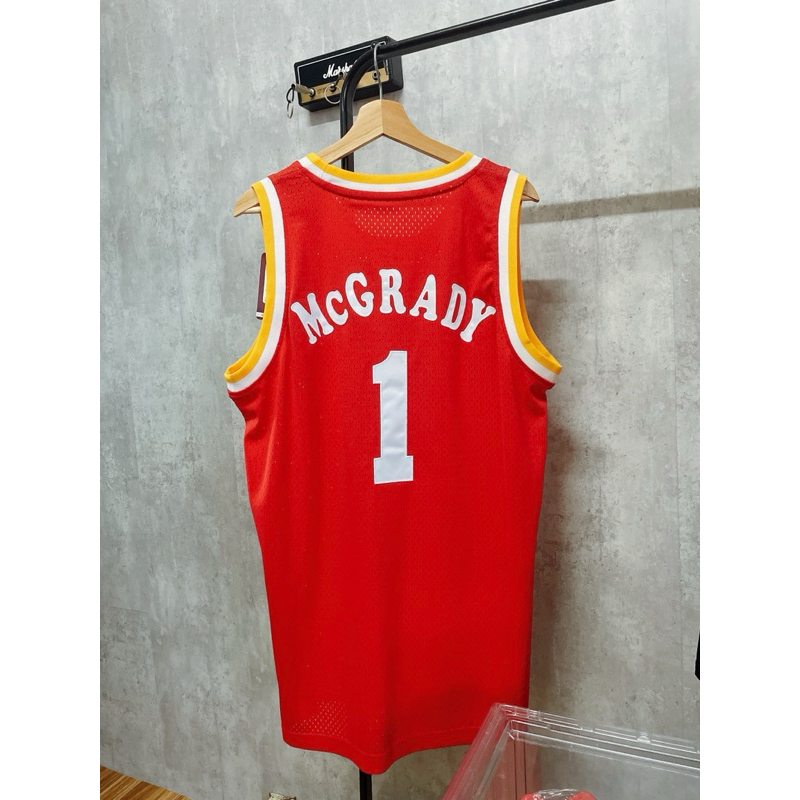 ［割愛出售 品牌：adidas Tracy Mcgrady T-MAC 火箭隊 復古球衣 復刻 NBA球衣 愛迪達