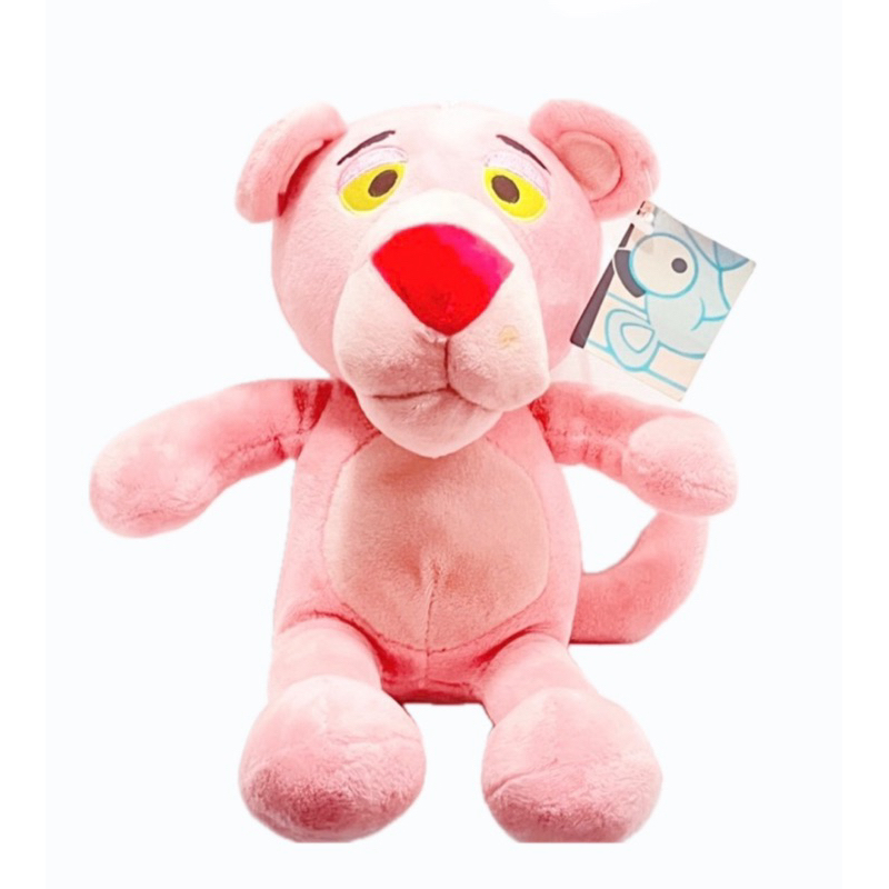 （全新現貨）【頑皮豹Pink Panther】坐姿娃娃 20公分 頑皮豹玩偶 粉紅豹娃娃 粉紅豹玩偶