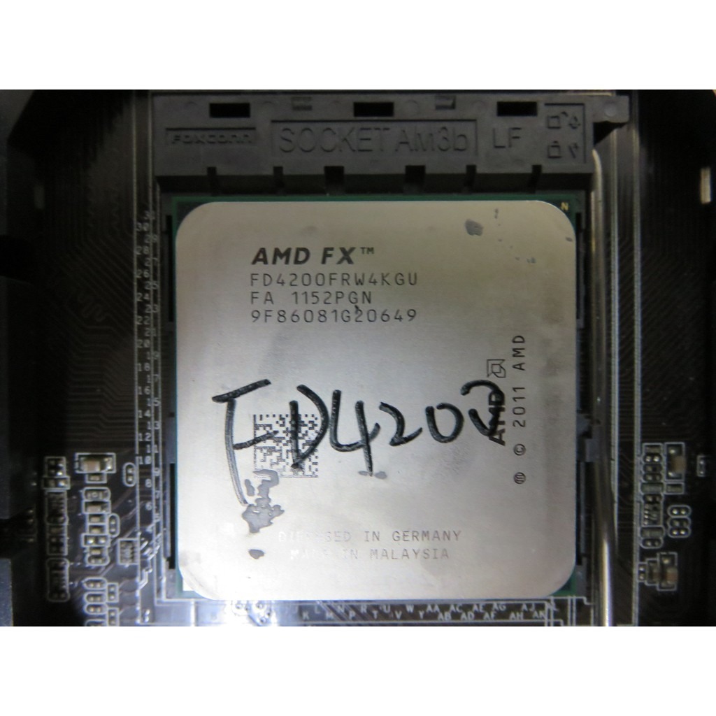C.FX Series CPU-AM3+ FD4200FRW4KGU 3.3GHZ 四核心 940-pin 直購價120