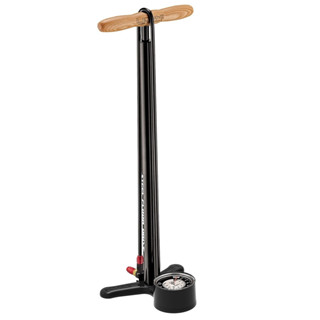 【放肆拜客】LEZYNE STEEL FLLOR DRIVE+ABS 鋁木柄立式打氣筒220psi/美法聰明