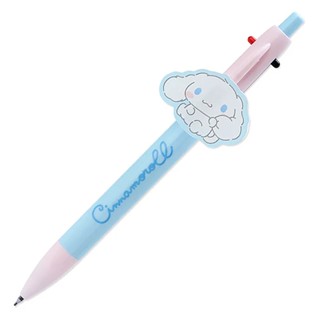 Sanrio 三麗鷗 日本製 蓬鬆毛絨系列 兩色原子筆+自動鉛筆 0.5mm 大耳狗 555487