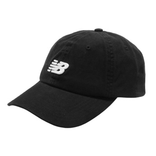 New Balance NB 男女款 黑色 LOGO 老帽 棒球帽 基本款 刺繡 帽子 LAH91014BK