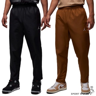 Nike Jordan 男裝 長褲 直筒褲 梭織 黑/棕【運動世界】FB7326-010/FB7326-281