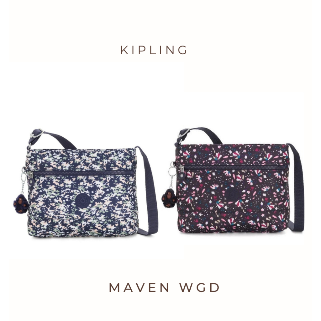 [台灣現貨] KIPLING MAVEN WGD 系列 女款側背包 #防撥水#可水洗#超輕量 猴子包包 #全新正品#現貨