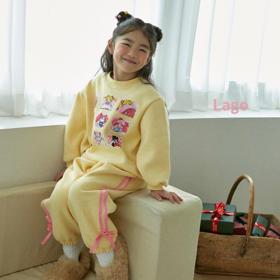 [現貨🌈𝟐𝟒𝐡𝐫 出貨] 正韓童裝🇰🇷 冬季新品 韓國代購lago美少女戰士上衣