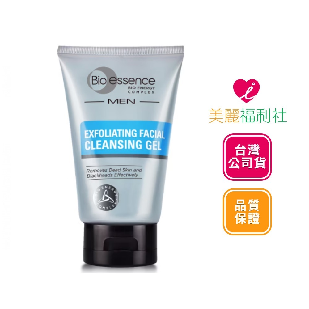 BIO-ESSENCE 碧歐斯 男士去角質煥膚潔面膠 100g (台灣公司貨)