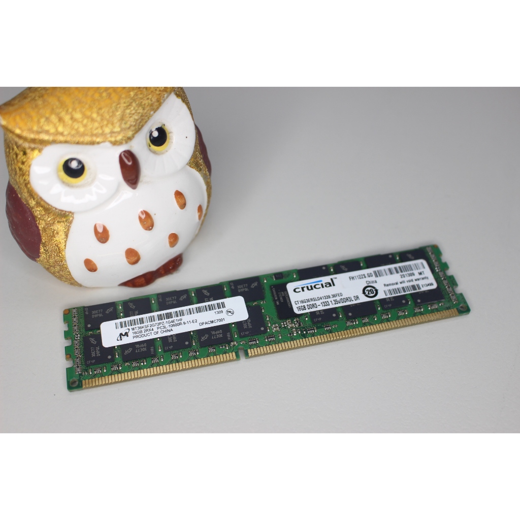 16GB PC3L-10600R DDR3-1333MHZ 2RX4 REG SERVER 專用