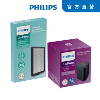 PHILIPS HESA車用杯型除菌機專用濾網濾芯優惠組 SNF100+HESA60 (GP5611-GP5613專用)