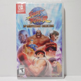 [全新當天寄]NS SWITCH 快打旋風 30 週年紀念合集 中英日文美版 Street Fighter