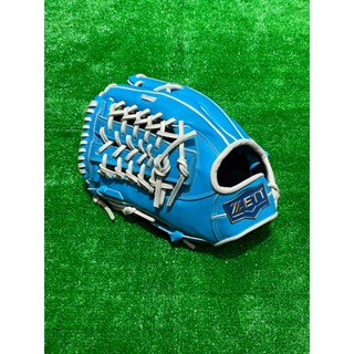 棒球世界全新 ZETT 硬式壘球手套野手T網檔手套訂製款型號33227特價馬卡龍藍配色12.5吋反手用