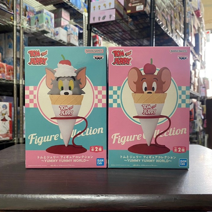 🌀日版客🌀 日版 湯姆貓與傑利鼠 Yummy Yummy World 甜筒冰淇淋 景品 Tom&amp;Jerry 公仔