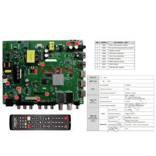 "板橋江子翠"電視改裝維修/全新24-40吋液晶電視機數位語音智慧主板DVB-T2/安卓12/屏壓5V/12V/
