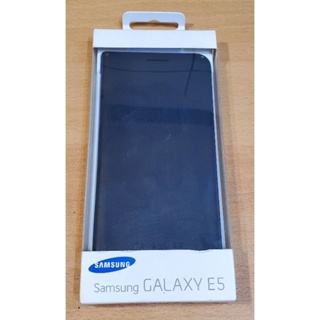 SAMSUNG Galaxy E5原廠側掀感應皮套/智能感應保護套