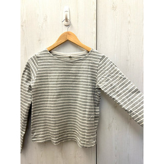 二手 Uniqlo灰色條紋上衣