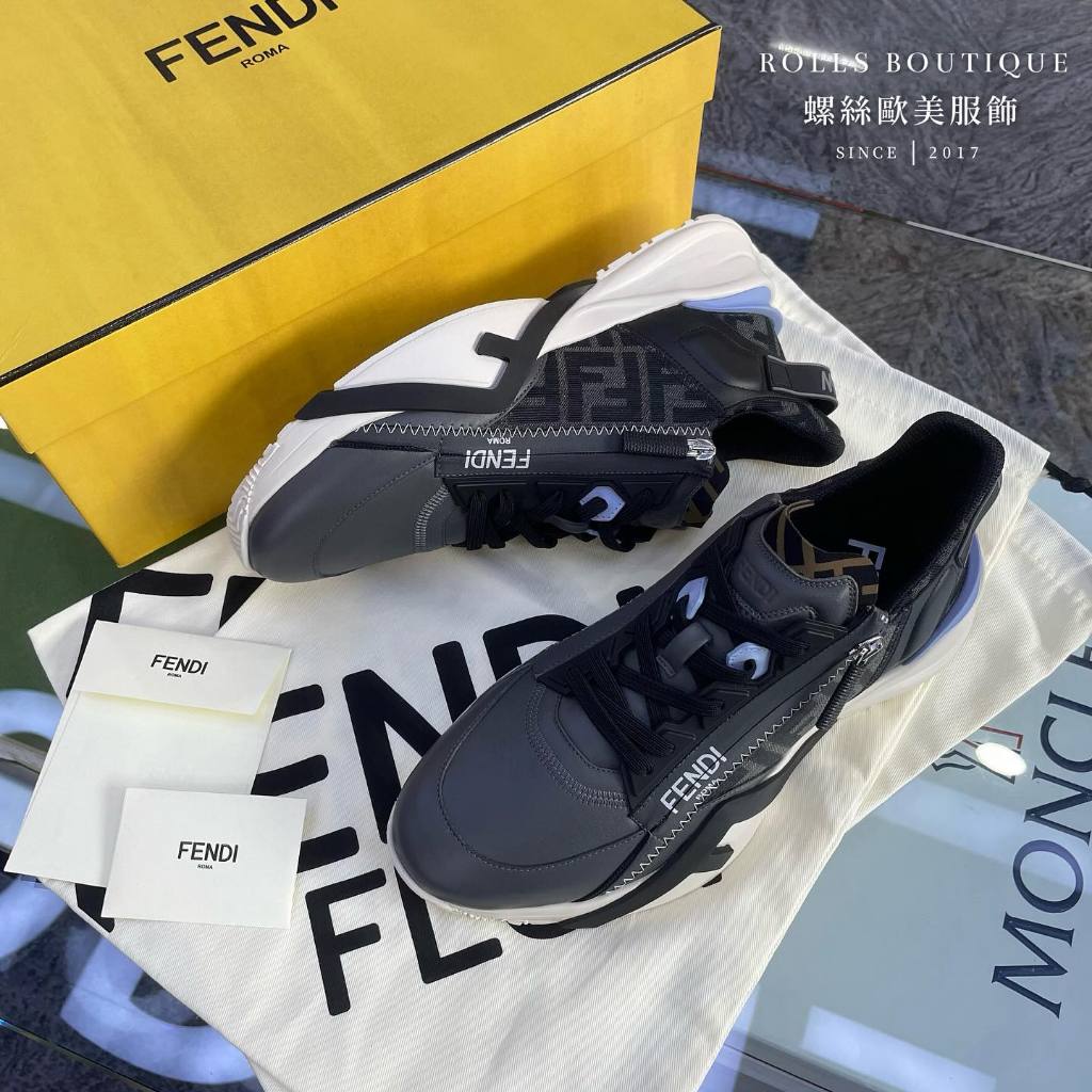 【螺絲服飾】正品 /現貨 FENDI  最新款 FLOW FF運動鞋
