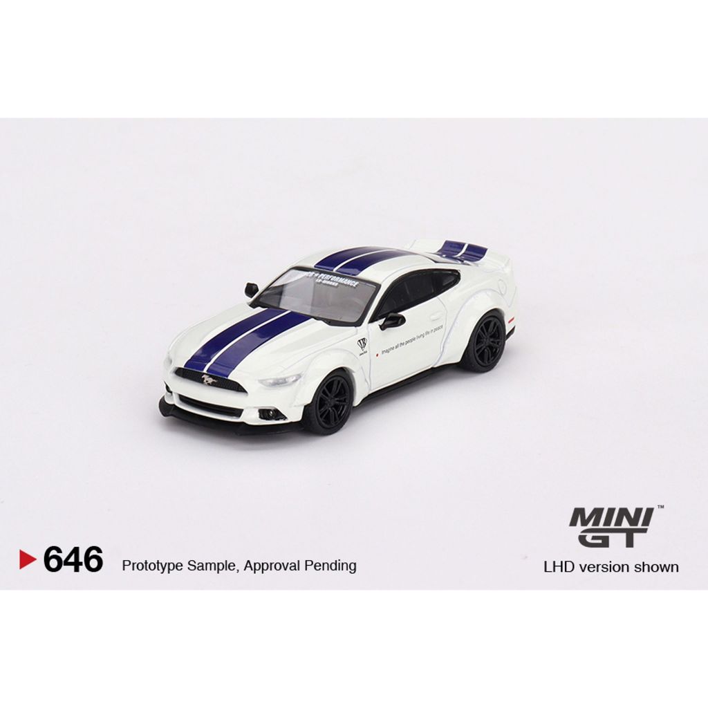 Mini GT #646 福特 FORD MUSTANG GT LB-WORKS White 左駕 現貨
