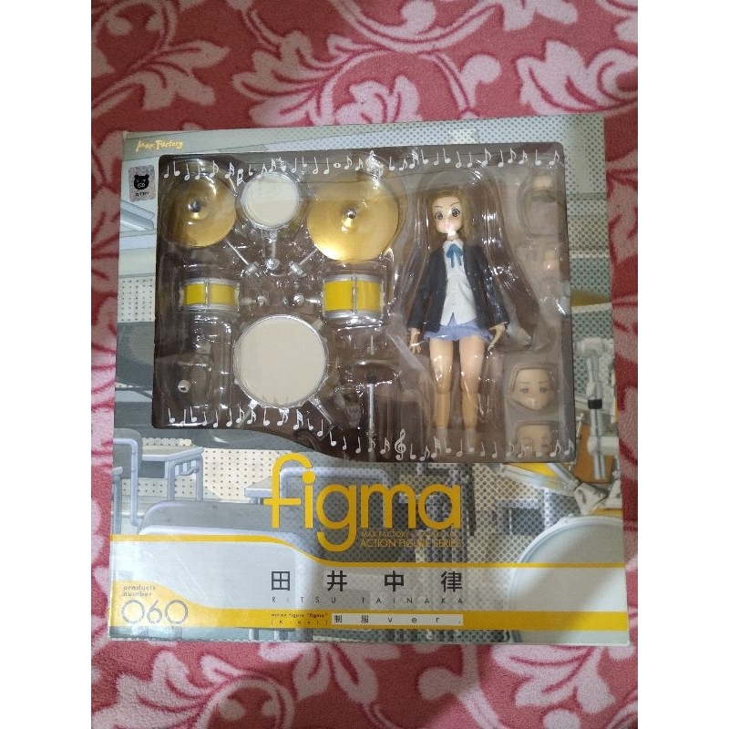 figma 060 田井中律。【日！】版僅拆檢近全新。輕音少女。k-on！