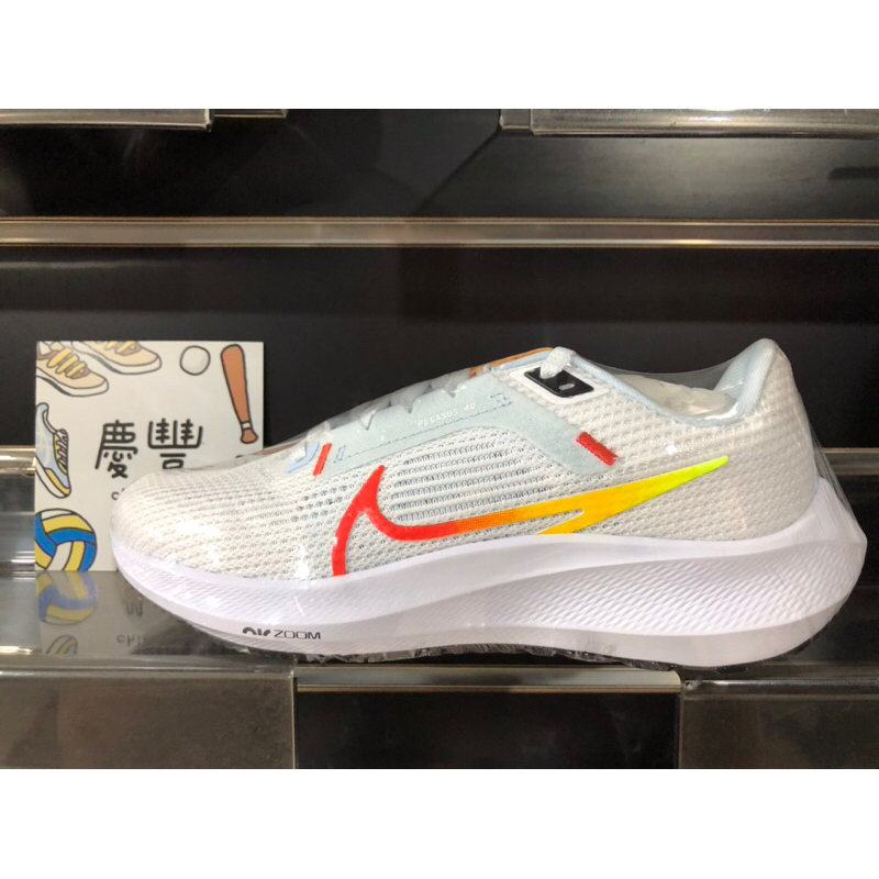 大灌體育👟 NIKE W NIKE AIR ZOOM PEGASUS 40女運動慢跑鞋-白彩-DV3854102