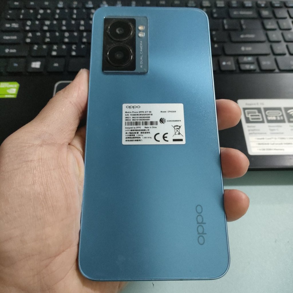 故障 零件機 OPPO A77 5G 4+64G CPH2339