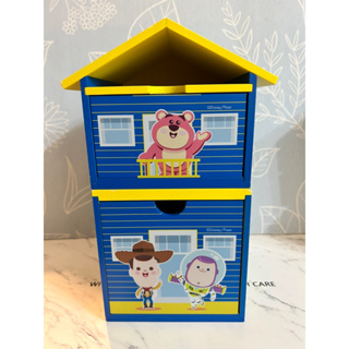 迪士尼 Disney 玩具總動員 木頭置物盒 收納盒 置物盒 木盒