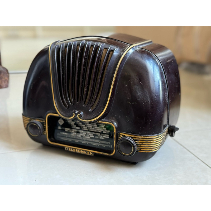 早期 古董 真空管 ＴＥＬＥＦＵＮＫＥＮ 收音機