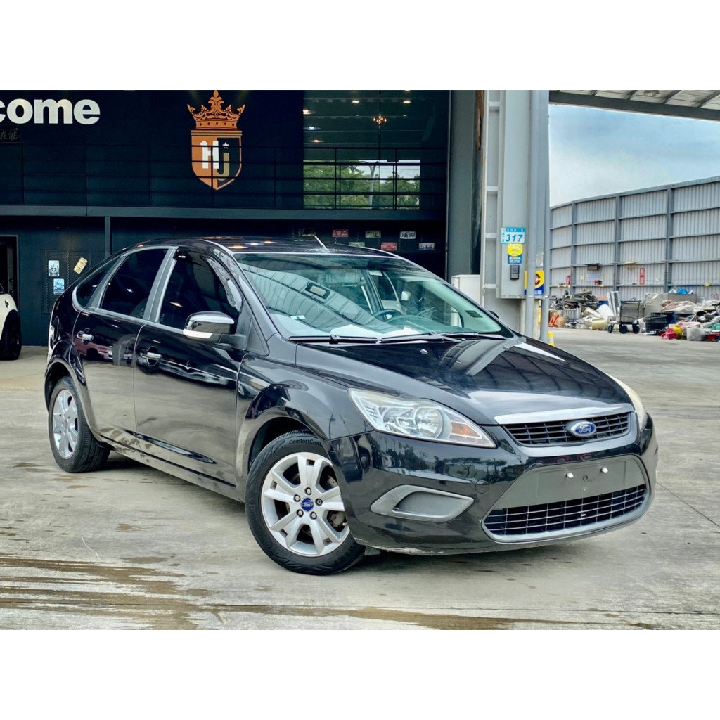 2009 Ford Focus 1.8 黑#強力過件9 #強力過件99%、#可全額貸、#超額貸、#車換車結清