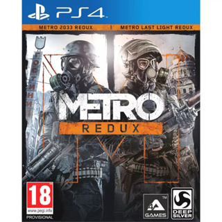 PS4 METRO REDUX 戰慄深隧 合輯 重製 完整版(含DLC) 英文版-PSN只有英語版 拆封近全新