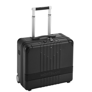 Mont Blanc 萬寶龍MY4810 拼接字母皮革登機行李箱