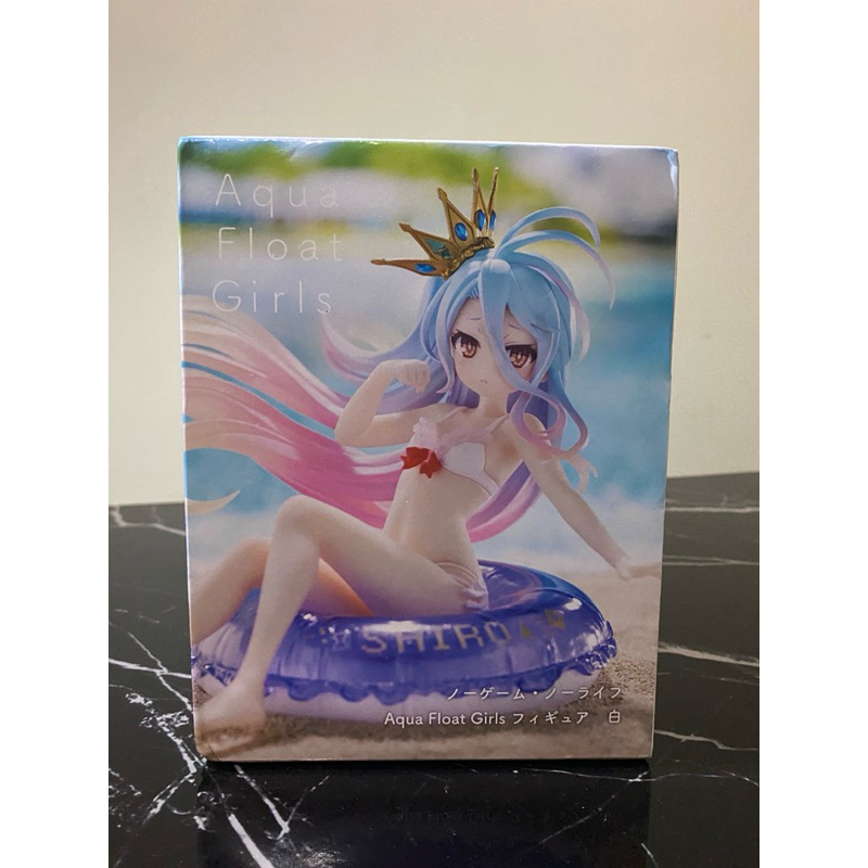 【現貨】全新未拆 日版 TAITO Aqua Float Girls水上漂浮 遊戲人生 白 泳圈 泳裝 景品 公仔 模型