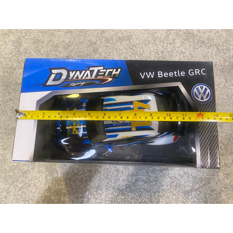 全新未拆 正版 福斯雷標 DYNA TECH VW Beetle GRC 1/16 飄移金龜車遙控車 不含可樂