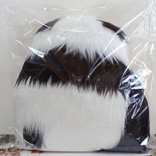 Panda 熊貓造型抱枕 長絨毛娃靠枕 胖達 熊貓背影 面壁萌 靠背枕 靠墊 抱枕