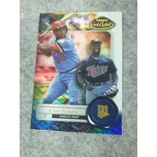 2022 Topps Gold Label Kirby Puckett Class 3 Minnesota Twins