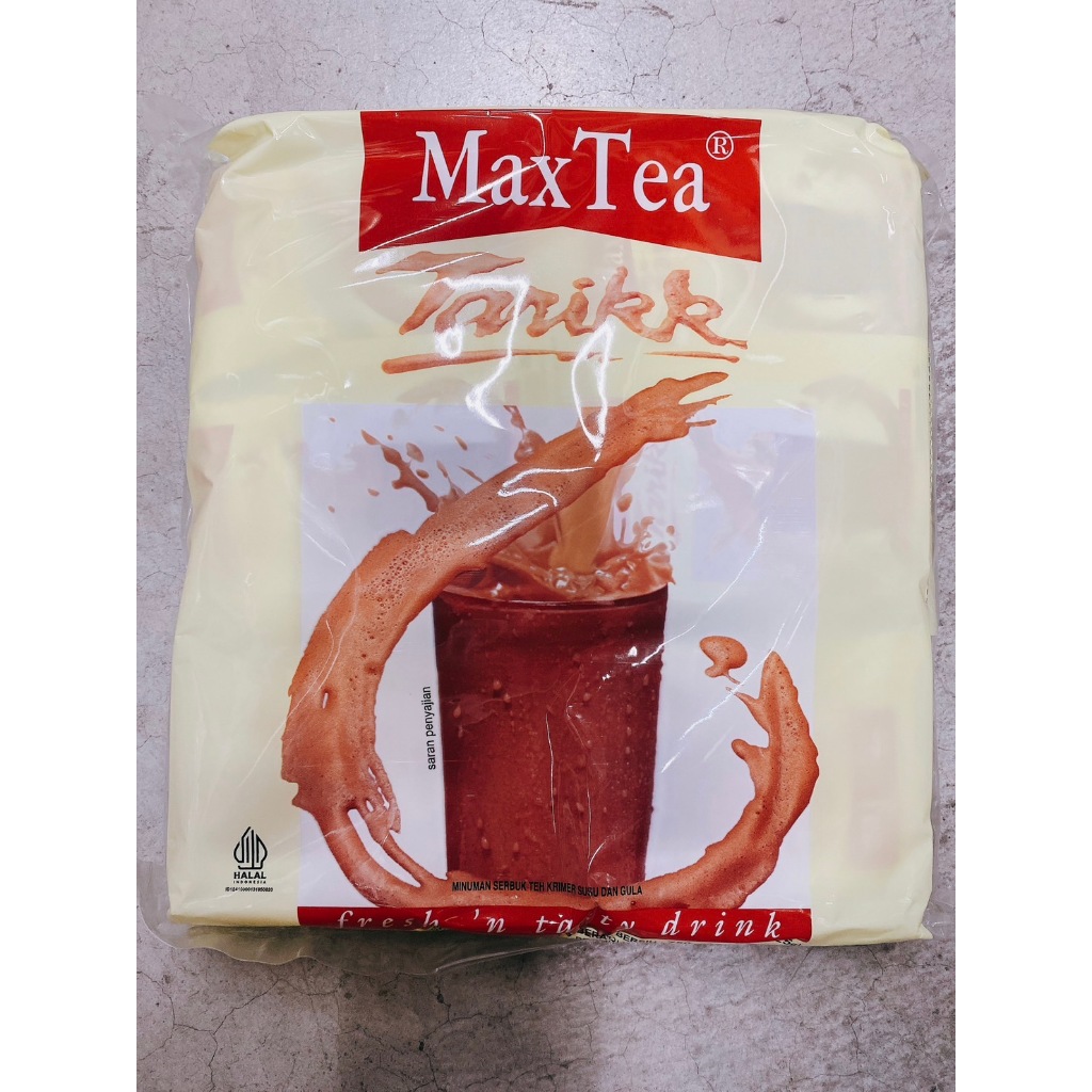 印尼 即溶奶茶 Max Tea 即溶 30包入 美詩泡泡奶茶 印度奶茶 熱奶茶 冰奶茶 沖泡飲 獨立包裝 印度拉茶