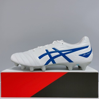ASICS DS LIGHT CLUB (2E) 男生 白色 寬楦 戶外 塑膠釘 運動 足球鞋 1103A097-100