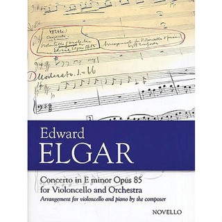 【599免運費】Elgar - Concerto in E Minor, Op. 85 for Violoncello