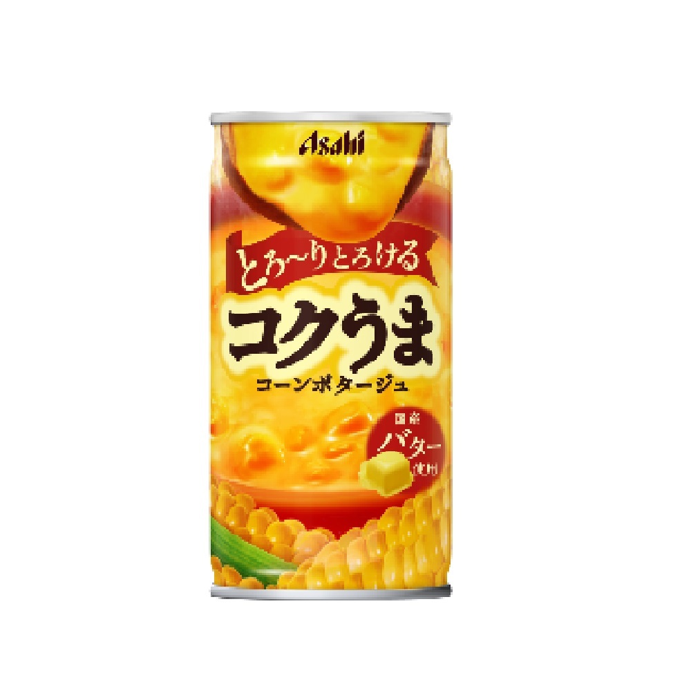 【朝日】奶油玉米湯罐185g-City'super