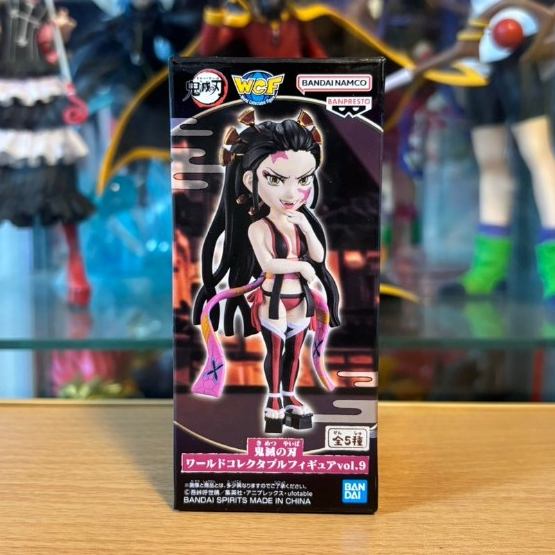 正版 日版 鬼滅之刃 WCF 墮姬 VOL.9 上弦之陸 遊郭篇 黑髮 日本 萬代 BANDAI 景品 公仔