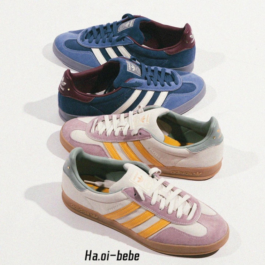 Adidas originals Gazelle Indoor 德訓鞋  藏青ID1008 米粉ID1007
