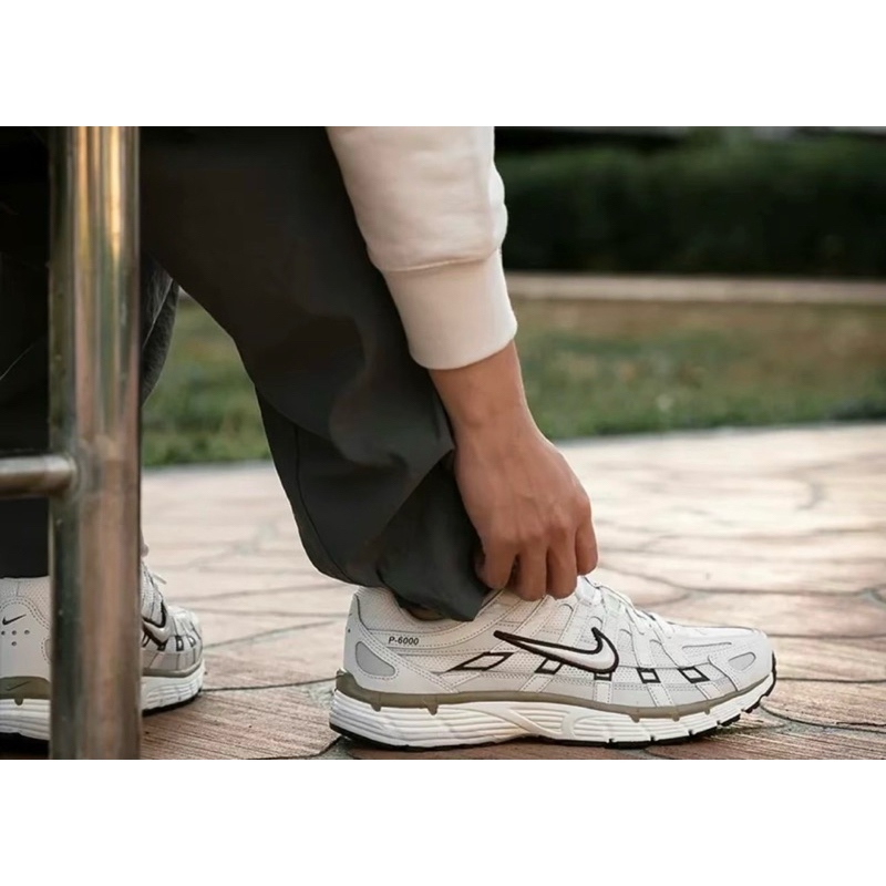男女款 Nike P-6000 復古鞋 慢跑鞋 穿搭 寬楦 軟底 氣墊 特色灰 HF0728-201